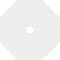 Ekena Millwork Westin Architectural Grade PVC Ceiling Medallion, 26"OD x 3"ID x 10 1/4"C x 1"P, One-Piece CMP26WN-03000 - alternate 2